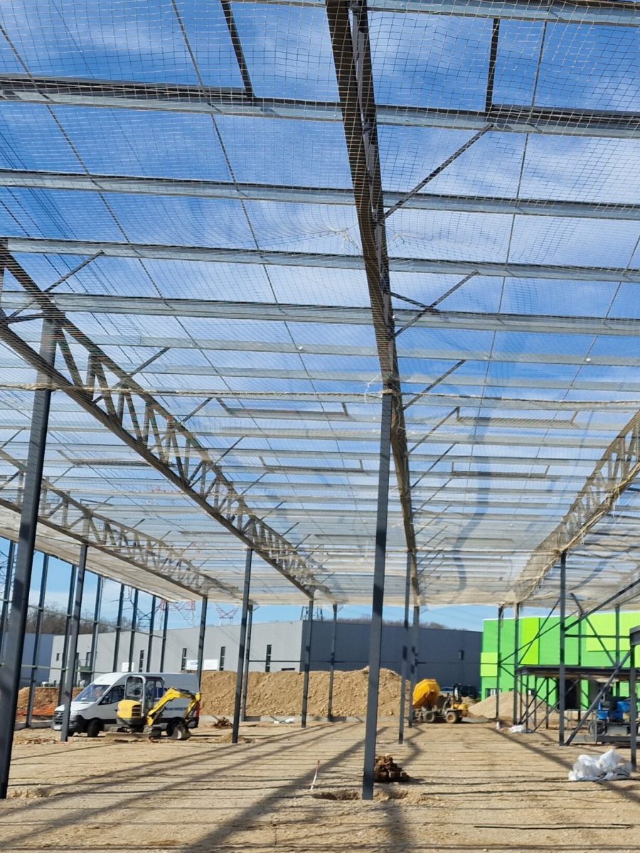 Chantier Saint Quentin Fallavier 4200M² celluele commerciale